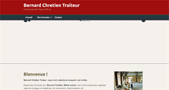 Desktop Screenshot of chretien-traiteur.com